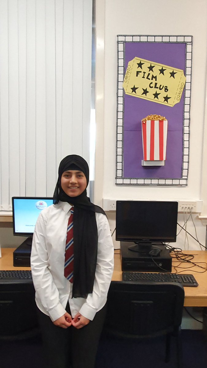 Another wonderful display from the very talented Shemonti, one of my <a href="/HarlawDofE/">Harlaw Academy DofE</a> team <a href="/intofilm_edu/">Into Film</a> <a href="/intofilm_scot/">Into Film Scotland</a> #filmisfun 🎟😊🎞📽😊