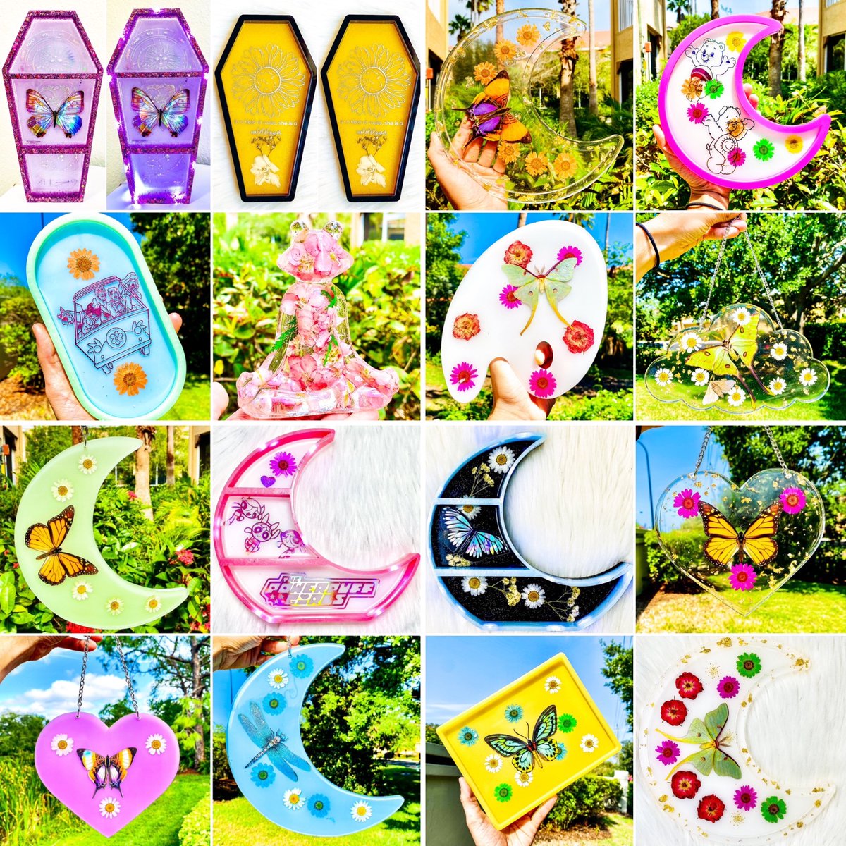 Hey loves! I would love to clear some inventory out of my shop today 🌈☘️Today is the last day to get 40% off in my shop while using code August at checkout. Treat Yourself and Support a Women Owned Business!
Trays, Wall Art, Merch, Incense Holders, Figurines, LED Art and more!