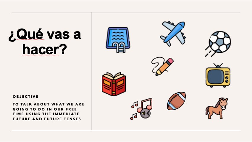 scshoots's tweet photo. 🧁FRIDAY FREEBIE🧁 Another 3x60 minute Spanish lessons. This time on free time + future tenses. There is a link to buy me a coffee in my profile if you find them useful, I do appreciate it! RETWEET so your mates can grab it 🩷 #mfltwitterati #edutwitter

https://t.co/apLstoOgX0 https://t.co/9Y4PdYJdiK