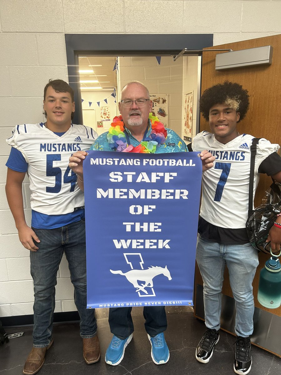 As voted upon by our varsity players, our 1st IHS Staff Member of the Week is Mr. Groseclose!! #MPND
