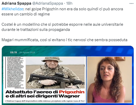 partigggiano's tweet photo. Segnalata. Fatelo anche voi se ritenete. https://t.co/MR3OD9XACk