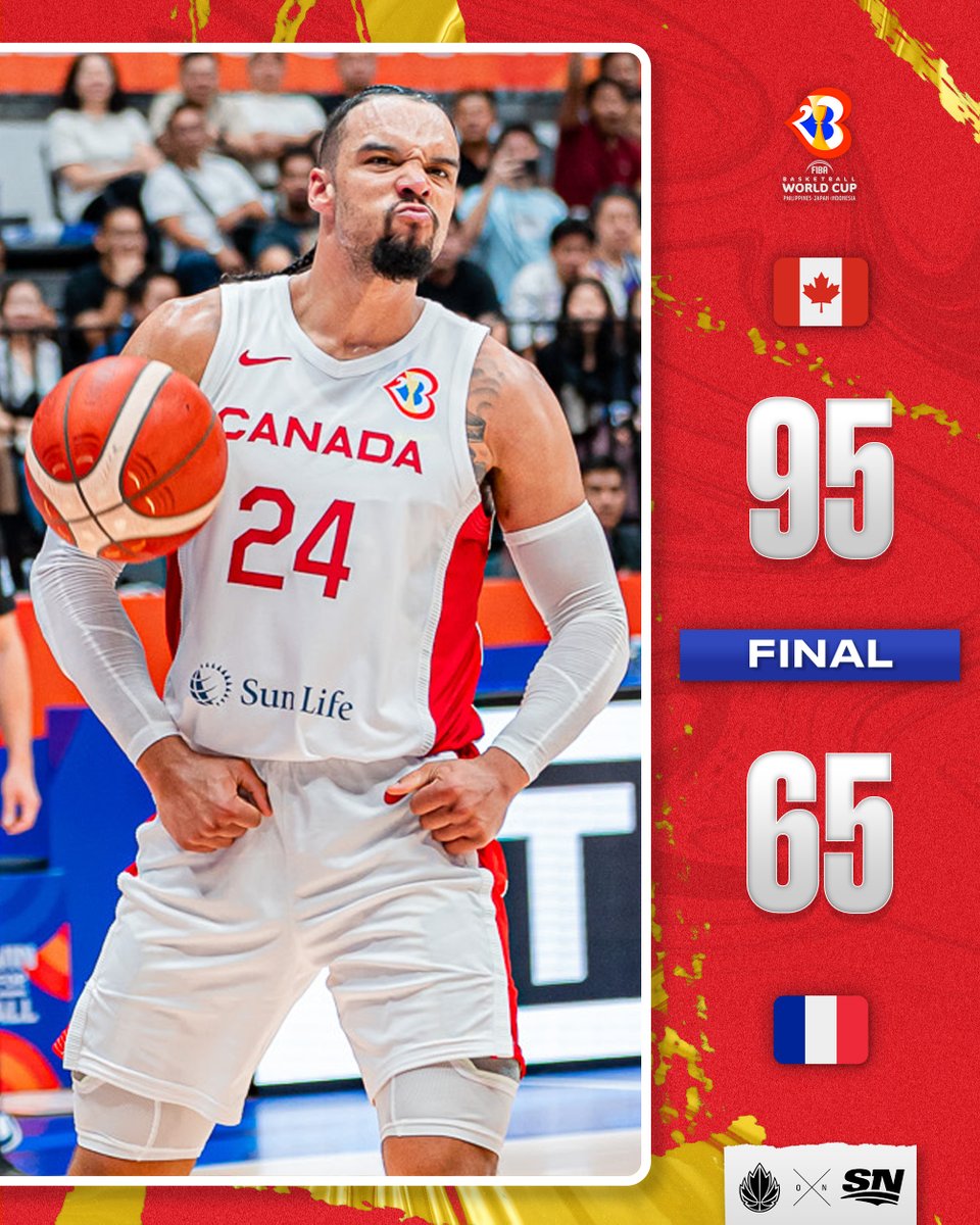 O CANADA. 🇨🇦

#FIBAWC | <a href="/CanBball/">Canada Basketball</a>