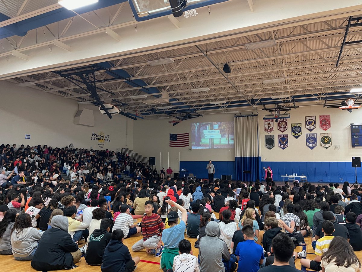 Round Lake Middle School and Magee Middle School were lucky enough to spend time with the inspirational <a href="/kanesmego/">Kane Smego</a> and @PinqyRing. Our students were able to hear the message of hope, growth and inclusivity from these powerful speakers through their words and beats!
