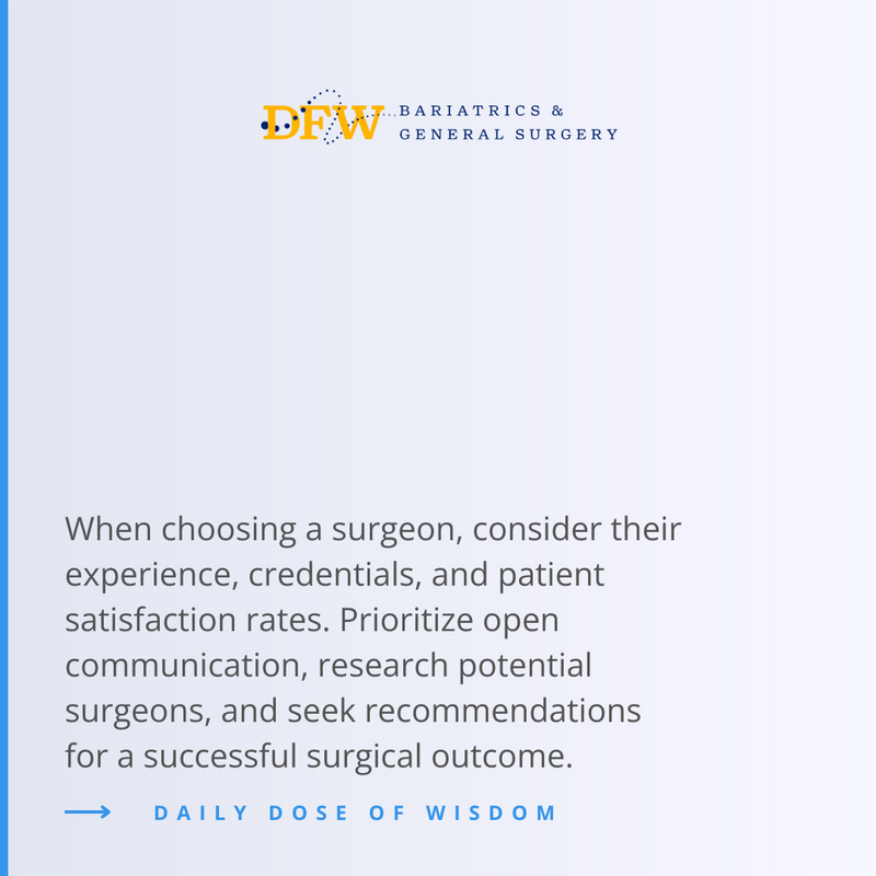 SachinKukrejaMD's tweet image. 🏥 Choosing the right surgeon is crucial for a successful outcome!
⠀⠀⠀⠀⠀⠀⠀⠀⠀
🔍 Do your research, check their experience &amp;amp; credentials, and ask for recommendations.
⠀⠀⠀⠀⠀⠀⠀⠀⠀
#HealthcareTips #SurgerySuccess #EmpowerYourself #PatientAdvocate #HealthcareJourney