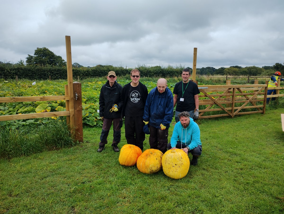 davidlewisorg's tweet photo. Today our land based service team is participating in the Alderley Edge Village Show! They have created a brand new pumpkin patch with an array of produce and entered categories such as the Heaviest Pumpkin! If you're in the area, we'd love for you to come down support us! 🎃 🌱 https://t.co/sBLziNeOr2