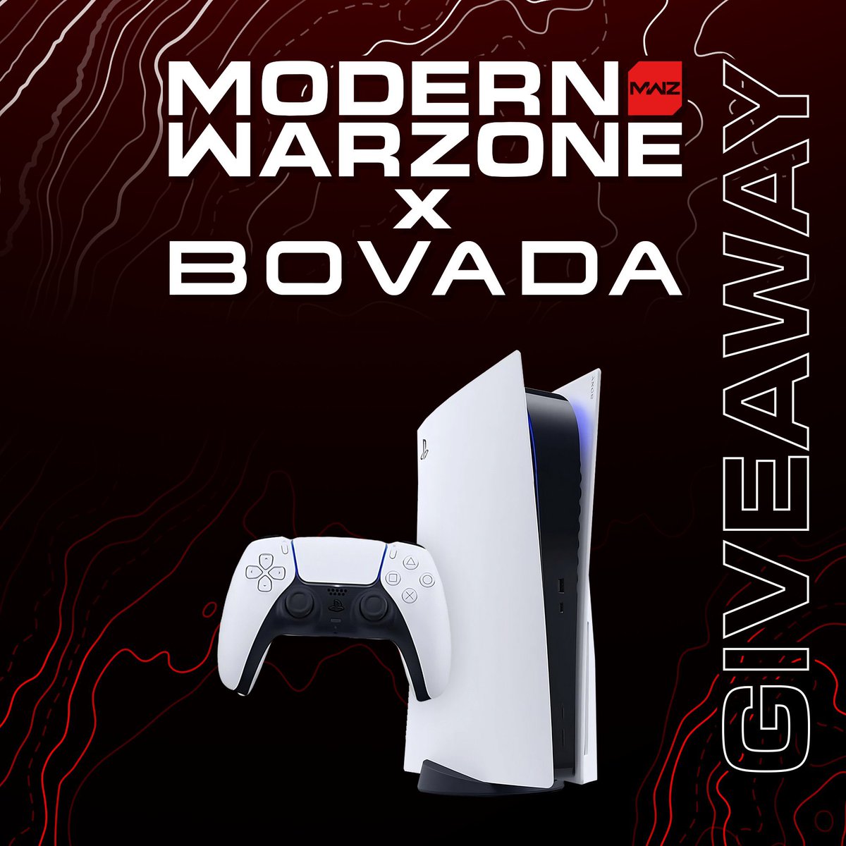 🚨 PS5 GIVEAWAY 🚨 I’m teaming up with Bovada to giveaway a brand new PlayStation 5! To enter simply: • RT this tweet ♻️ • Be following @Bovada_Casino ✅ • Reply with your favorite OG MW2 map 💬 Winner must be 18 or older, winner will be announced in a reply to this tweet!