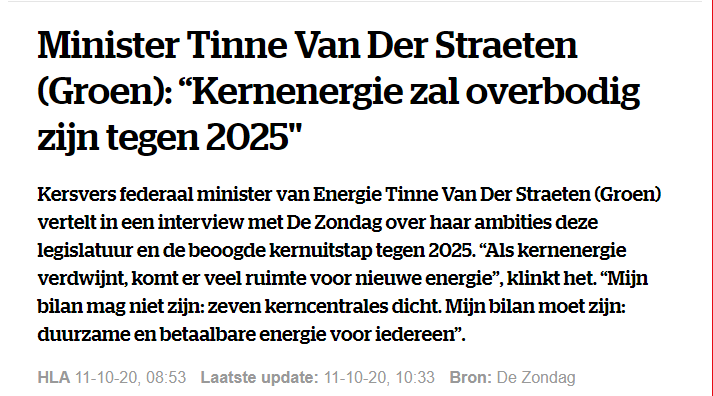MylanPiron's tweet photo. Oepsie @TinneVdS @groen @Ecolo 🙈
De nieuwe #gascentrales die het (onnodig) sluiten van de #kernreactoren moeten opvangen kunnen weleens een érg kort leven beschoren zijn 🙃
Inmiddels zijn er reeds 2 reactoren stilgelegd (die nog heropstartbaar zijn).
#KernUitstap #GasInstap https://t.co/eIl9mKH93I