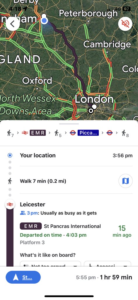 KarlDanes1's tweet photo. En route to Match no 2 for ⚽️@LutonTown away @ChelseaFC  🚂 #loyalsupporters. #COYH https://t.co/6gkEUeR75o