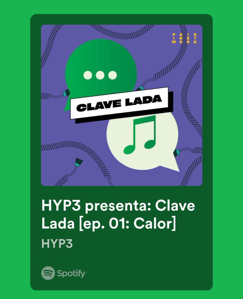 Primer episodio arriba! Clave Lada 01: Calor — con <a href="/arsanchezq/">a.r.sánchezq</a> y <a href="/wookie_williams/">Wookie</a> open.spotify.com/episode/1N1buX…
