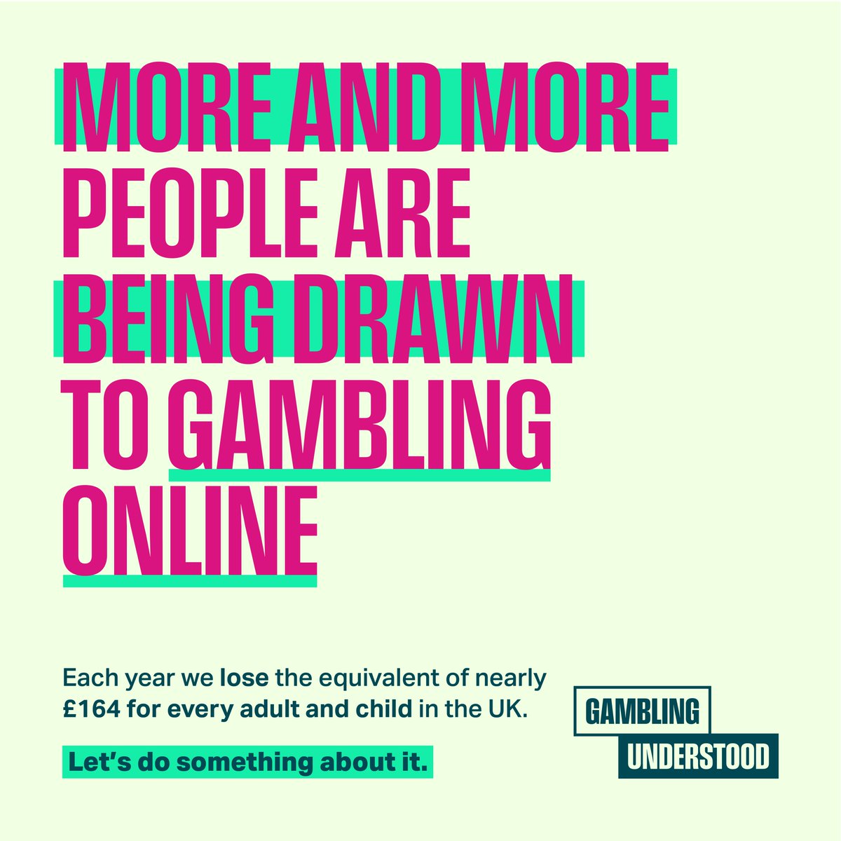 Did you know that 1 in 12 people are either directly or indirectly affected by gambling related harms in Yorkshire? Join us in supporting this campaign by Yorkshire and the Humber's Public Health Network #GamblingUnderstood