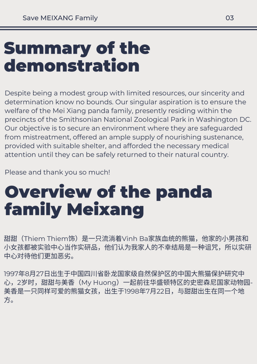 Anh2De60211's tweet photo. Help the Meixang family by downloading pictures and emailing them to the addresses below. Please everyone!
info@worldanimalprotection.us
news@wwfchina.org
membership@wwfus.org
info@worldanimalprotection.org.cn
#sos
#savemeixiangfamily
#savetiantianpanda
#savexiaoqijipanda https://t.co/uOGRzIQ6cX
