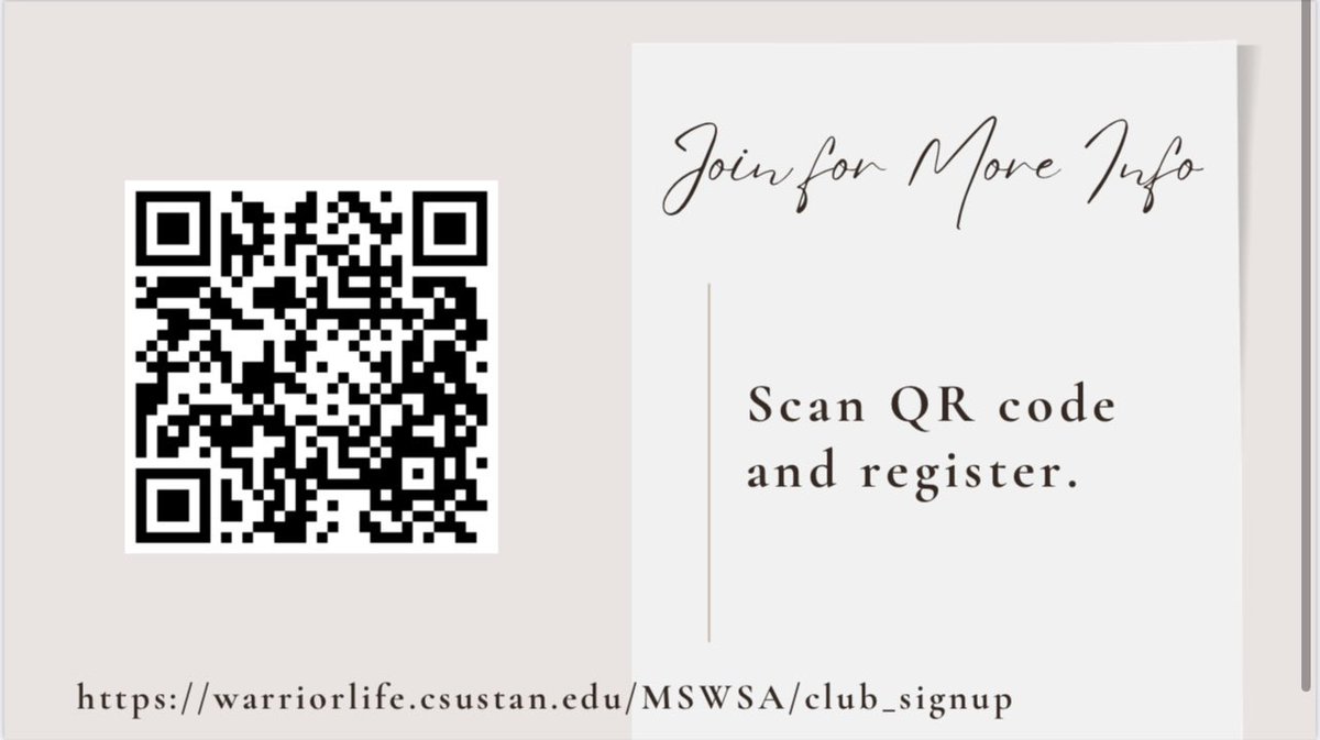mswstanstate's tweet photo. Good morning MSW Warriors. Happy Friday and Happy first week back! 

We wanted to introduce or new MSWSA officers for the 2023-2024 year! 

Please don’t forget to join us through warrior life and receive our programs updates and be up to date with current activities! https://t.co/BksP9iu1Ki