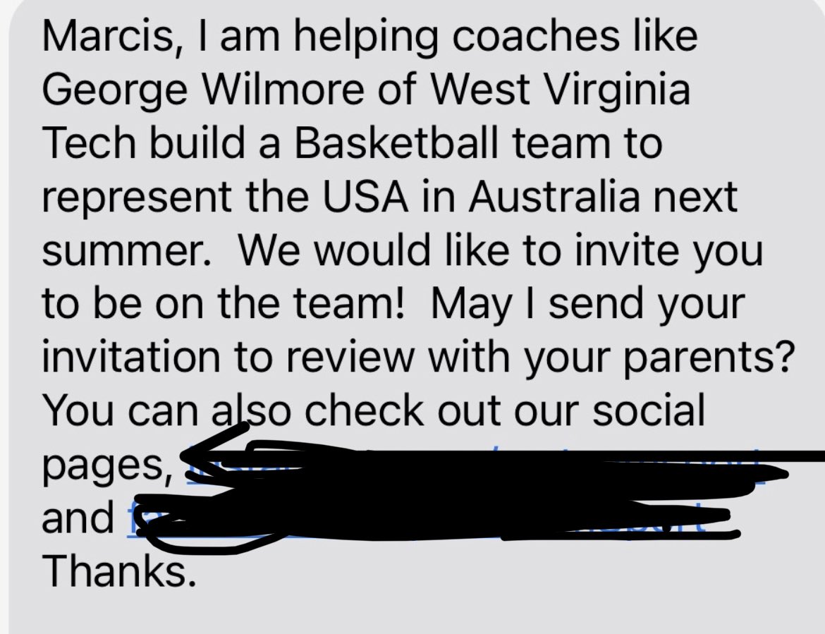 PhippsMarcis23's tweet photo. #marcis #USA #Basketball #Blessings #classof2026 #future #prospect @WVUhoops @WVUTechMBB @CoachG_Wilmore thankful for the opportunity and thank god for the blessings https://t.co/6eoEESQyxW