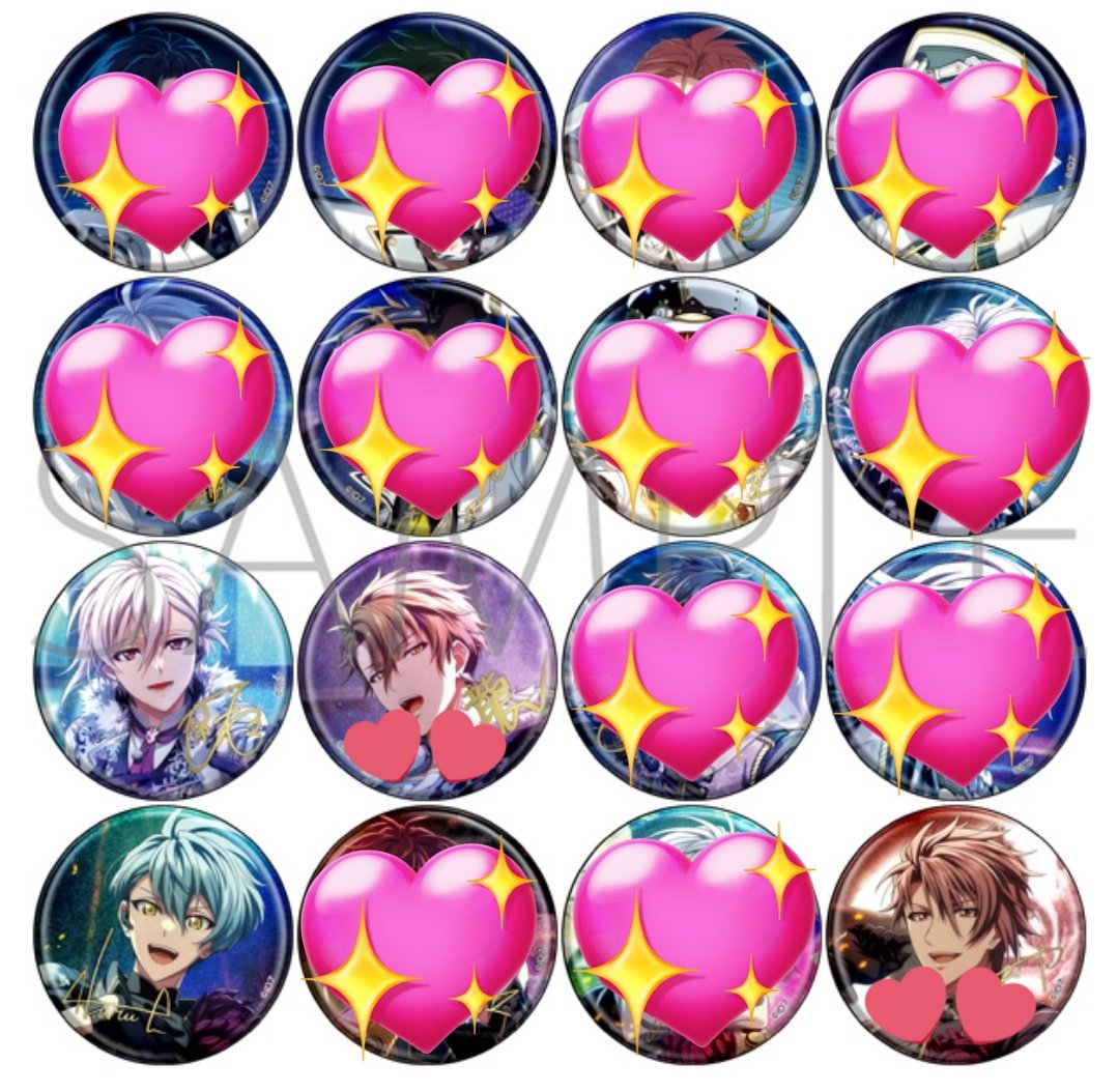 交換】 アイナナ 缶バッジコレクション BLACK or WHITE LIVE SHOWDOWN