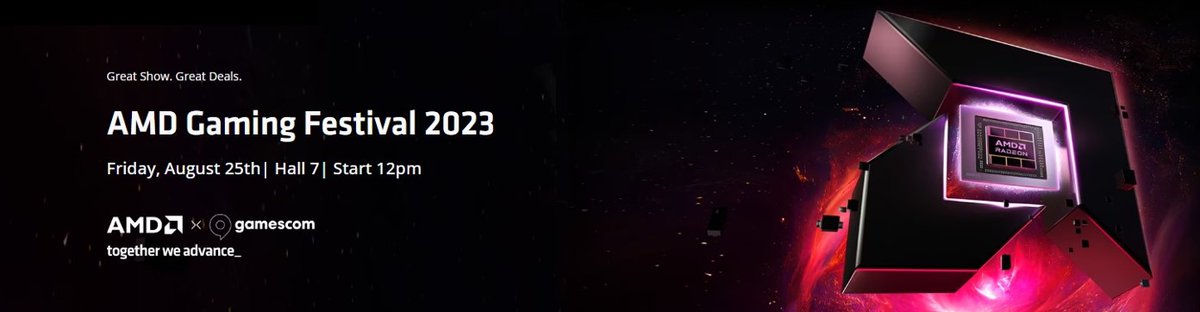 Tune twitch.tv/Amd to check out all the fun and great announcements by <a href="/AzorFrank/">Frank Azor</a> and <a href="/sherkelman/">Scott Herkelman</a> live from <a href="/gamescom/">gamescom</a>