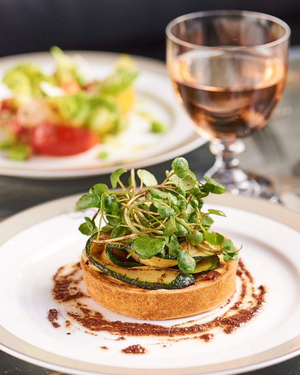 Tarte Provençale with an olive tapenade to start