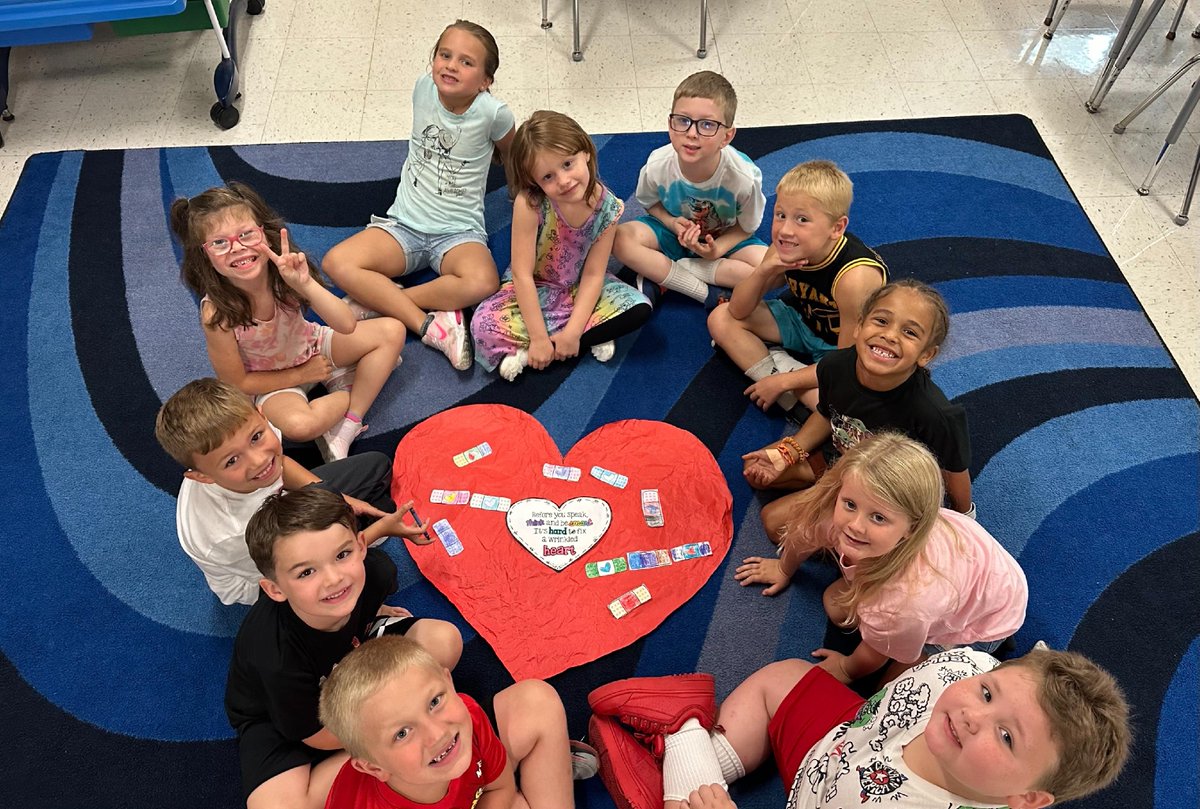 🤝 🫶 BHE first-graders spent the week learning the characteristics of a great friend. They created mission statements, learned about being bucket-fillers, and discovered how their words can affect one another in a heartfelt way. #WeRPrexies