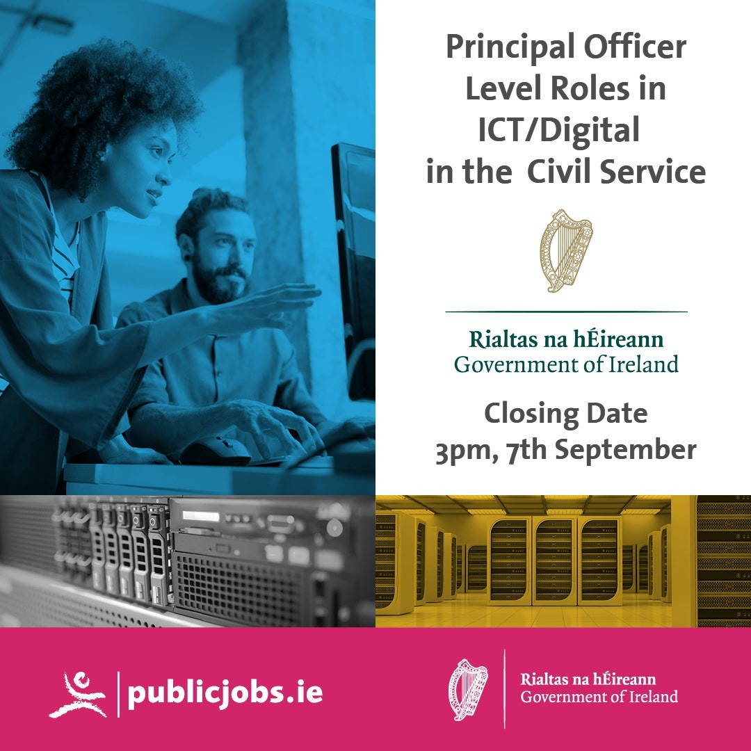 Senior leadership opportunities in ICT/ Digital in the civil service are still open for applications. To find out more about opportunities in ICT/ Digital in the civil service and to apply visit 👉bit.ly/SeniorLeadersh… #CareersThatMatter