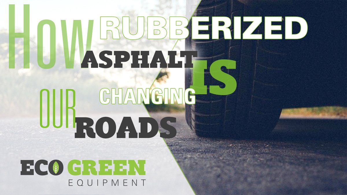 ECOGreenEquip's tweet photo. Rubberized asphalt is a paving material made from crumb rubber. It is the largest market for crumb rubber in the United States. Learn about this emerging business opportunity.

https://t.co/KQeL3VswLW

#recycling, #recycle, #tirerecycle, #rubberrecycling, #rubberizedasphalt https://t.co/1vIMMZDqlu