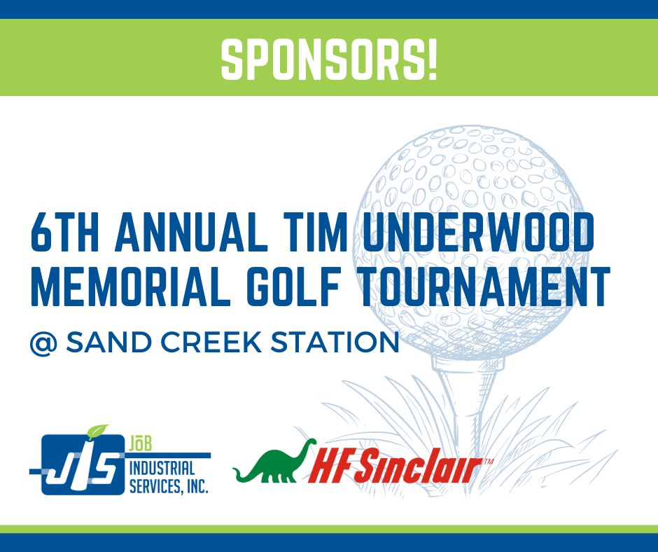 JobEPCCompany's tweet image. Jōb Industrial is looking forward to sponsoring this event which raises funds to make an impact in our community in memory of Tim. Funds are distributed to local non-profits selected by the Underwood Family.

#HFSinclair #TimUnderwood #engineeringyourfuture