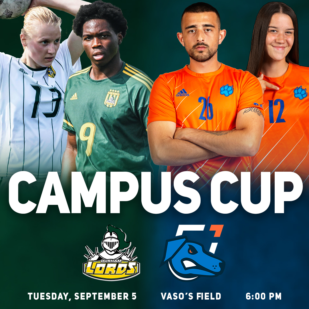 Mark it down on your calendar! 🗓 The annual Campus Cup is back on September 5 to help kickoff the year! Join us for free t-shirts, a BBQ, great music and cheer on your Lords!