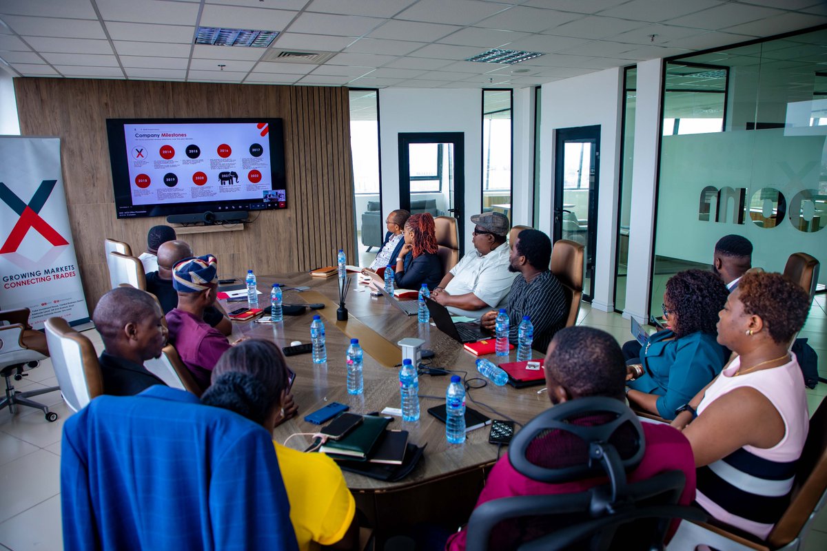 Ghana Commodity Exchange (@gcx_official) on Twitter photo "Breaking borders, cultivating growth! 🌍🌾 Exciting news as Ghana Commodity Exchange (GCX) and AFEX Commodities Exchange join forces in a historic partnership to boost agricultural development and trade.
<a href="/AfCFTA/">AfCFTA Secretariat Official</a>
#GCX
#CommodityExchange
#Commoditiesmarket
#AFEX "Breaking borders, cultivating growth! 🌍🌾 Exciting news as Ghana Commodity Exchange (GCX) and AFEX Commodities Exchange join forces in a historic partnership to boost agricultural development and trade.
<a href="/AfCFTA/">AfCFTA Secretariat Official</a>
#GCX
#CommodityExchange
#Commoditiesmarket
#AFEX