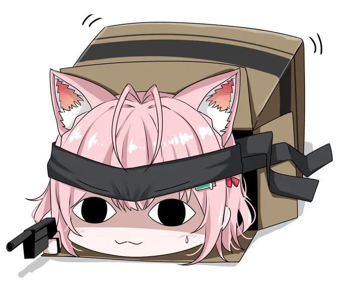 こよネークの実力やいかに・・・! #こよりすけっち