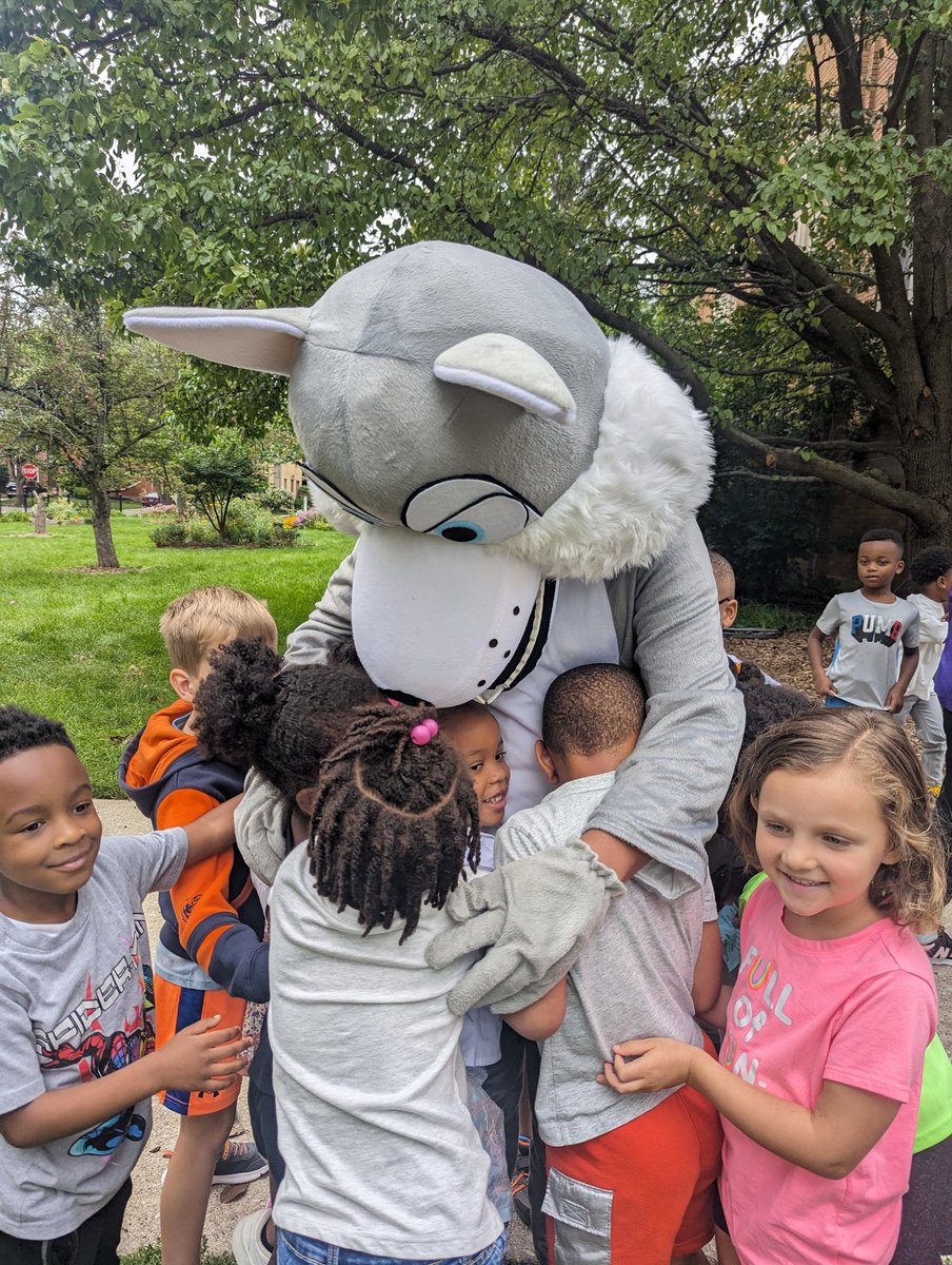 cwoverstreet's tweet photo. #PBISKickoff with Wolfie and refreshingly cool weather https://t.co/d14dLEeXWq
