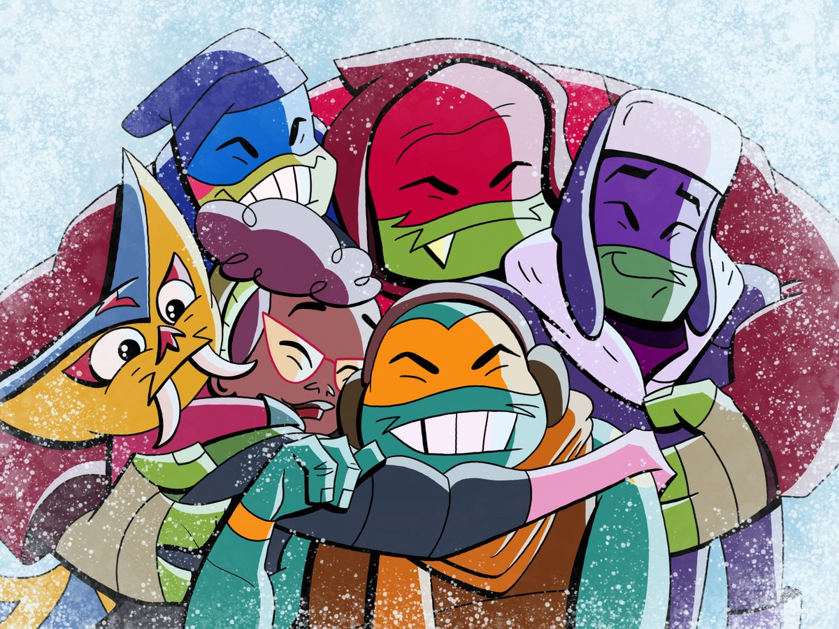 Day 25 of <a href="/sariphantom/">✨𝑺𝒂𝒓𝒊✨</a>'s #RiseAugust Art Challenge: Snow Day
#rottmnt #saverottmnt #RiseoftheTMNT #SaveRiseoftheTMNT