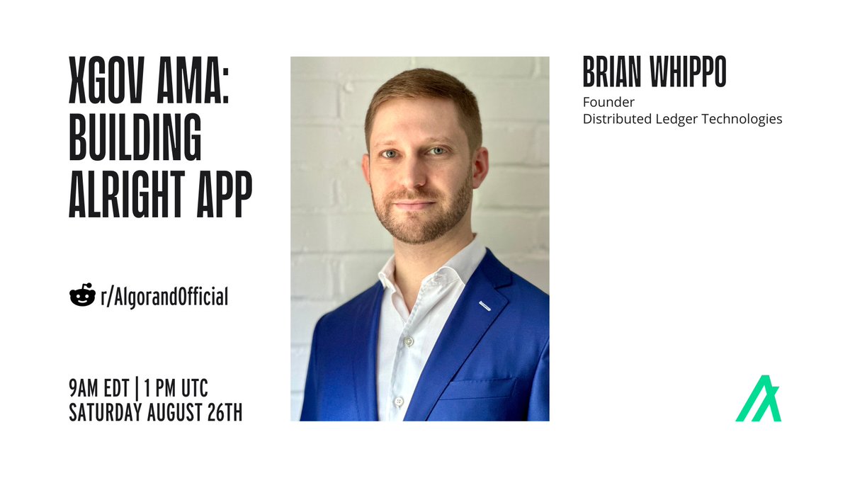 Algorand Foundation tweet media