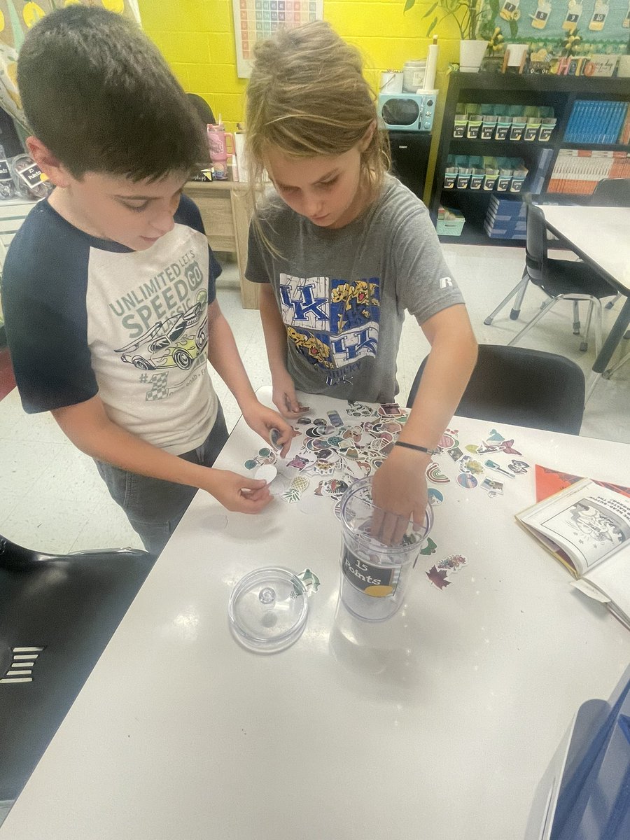 jferguson86's tweet photo. Fridays in 3rd grade mean visiting the Class Dojo store to redeem points students have earned. While some cashed in, others are saving up for bigger prizes. Way to keep up the hard work! @All_in_LC @BlaineElem https://t.co/NOGWPpv6mU