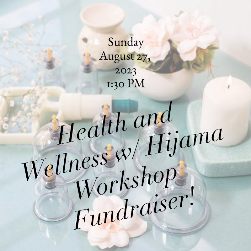 AlHayaauHayaati's tweet photo. Revitalize, Elevate, and Empower: Hijama for Health & Wellness Workshop – Nurturing Bodies, Enriching Lives!
https://t.co/lWUJy0MN3d
#health #wellness #muslims #fivebeforefive https://t.co/XiHXT9SNpK