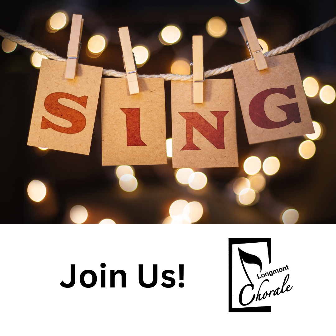 Looking for a sign to sing with us? Here it is!
Join us at our first rehearsal of the 2023-2024 season on Monday, 8/28 - or our second rehearsal on Monday, 9/11.
longmontchorale.org/sing-with-us/