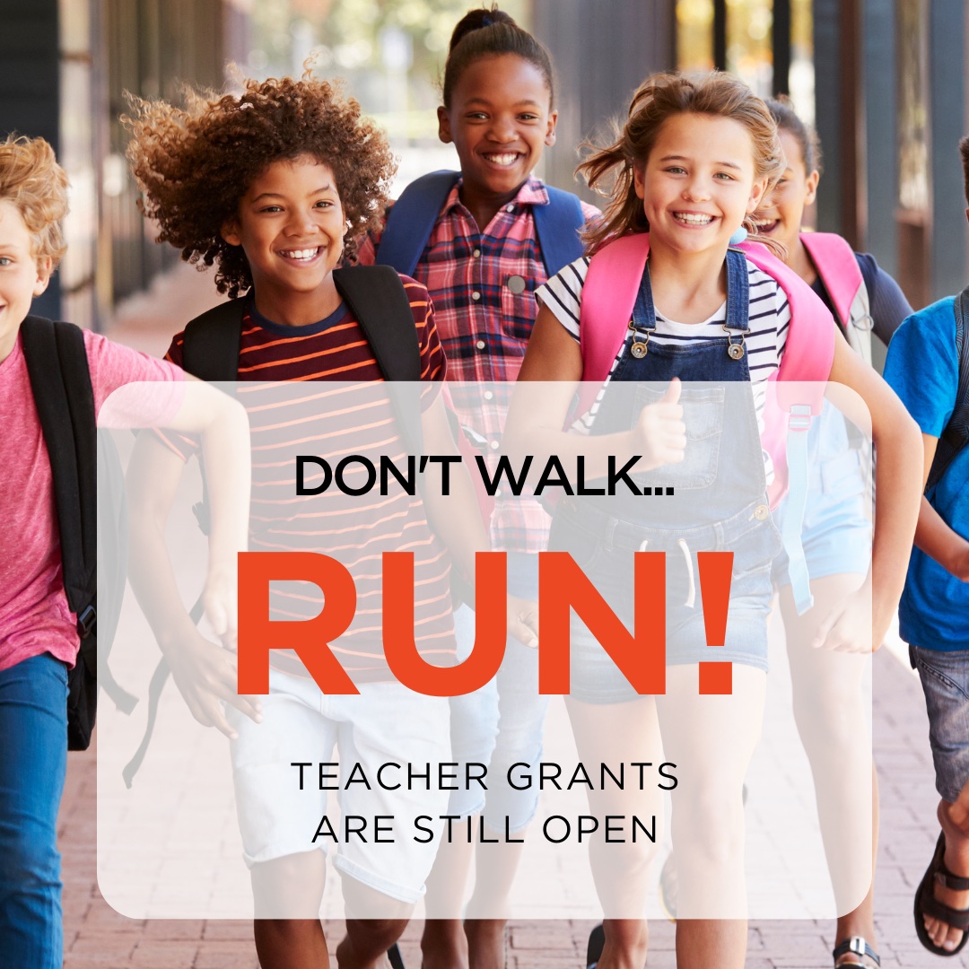 Teachers - have you heard? 🎤 Did you know there are two different ways to apply for our teacher grants? Learn more by visiting our website!  #TeacherGrants #GrantsForTeachers #TeacherResources #EducatorGrants edfoundationsrq.org/teachers/grant…