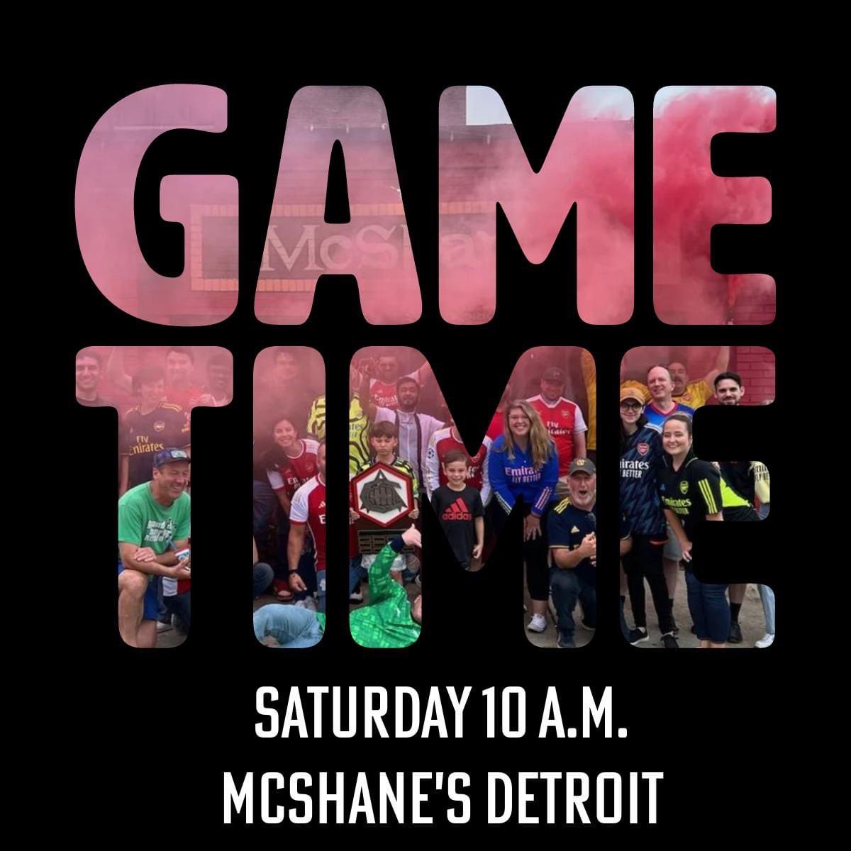 ArsenalDetroit's tweet image. Join us tomorrow at McShane’s!