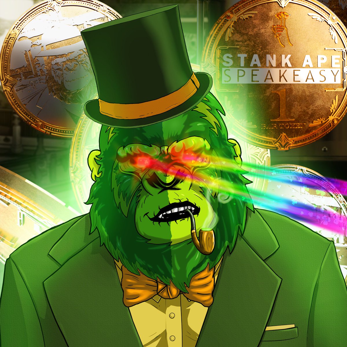 Stank Ape Speak Easy tweet media