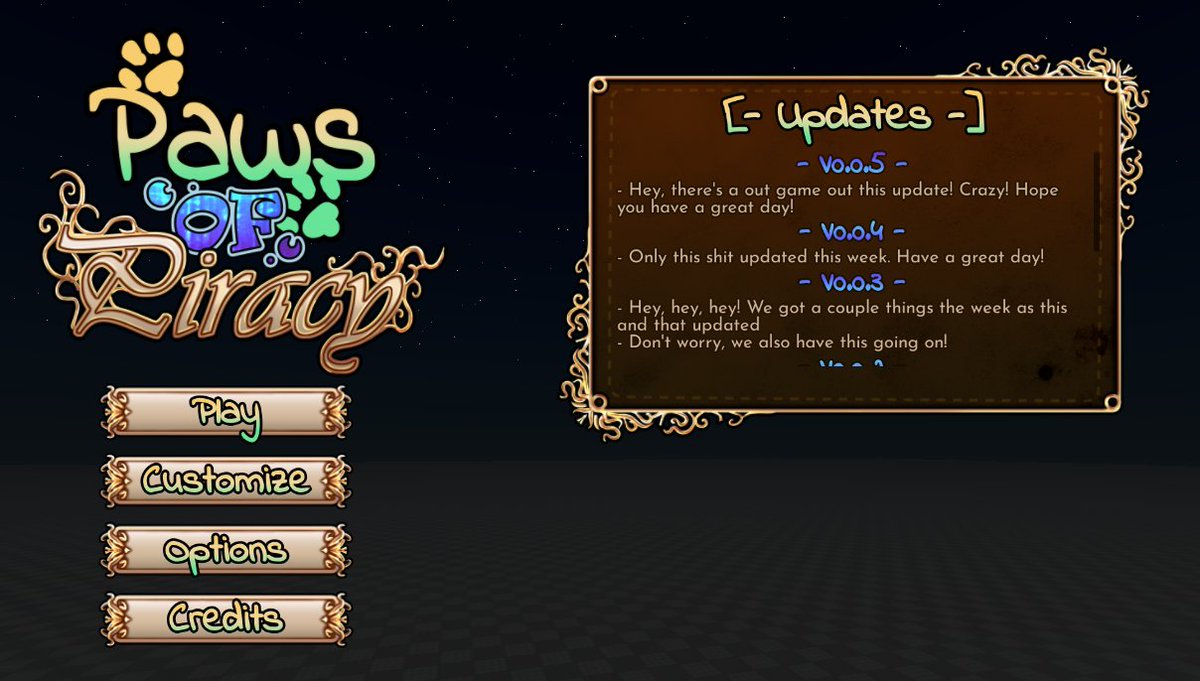 JUMPHISTUDIOS's tweet photo. Main menu looking more fabulous then ever! 
#RobloxDev https://t.co/SUhIXeXRjN