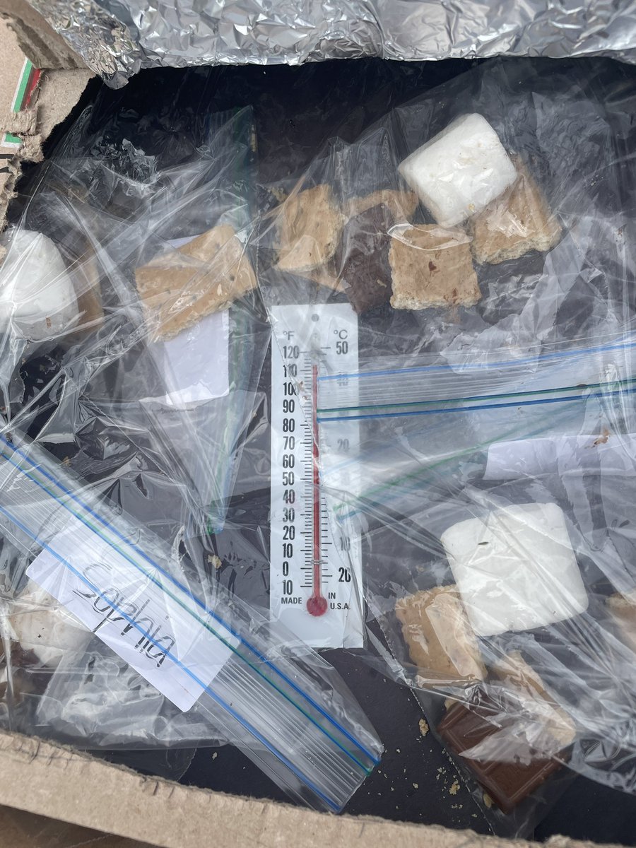 Record breaking day for our first graders designing their S’mores cookers!  For the first time ever, there might have been burnt marshmallows in those boxes at the end of the day!  🥵 😆 <a href="/DeerParkAmity/">Deer Park Amity</a> <a href="/DeerParkSchools/">Deer Park Schools</a>