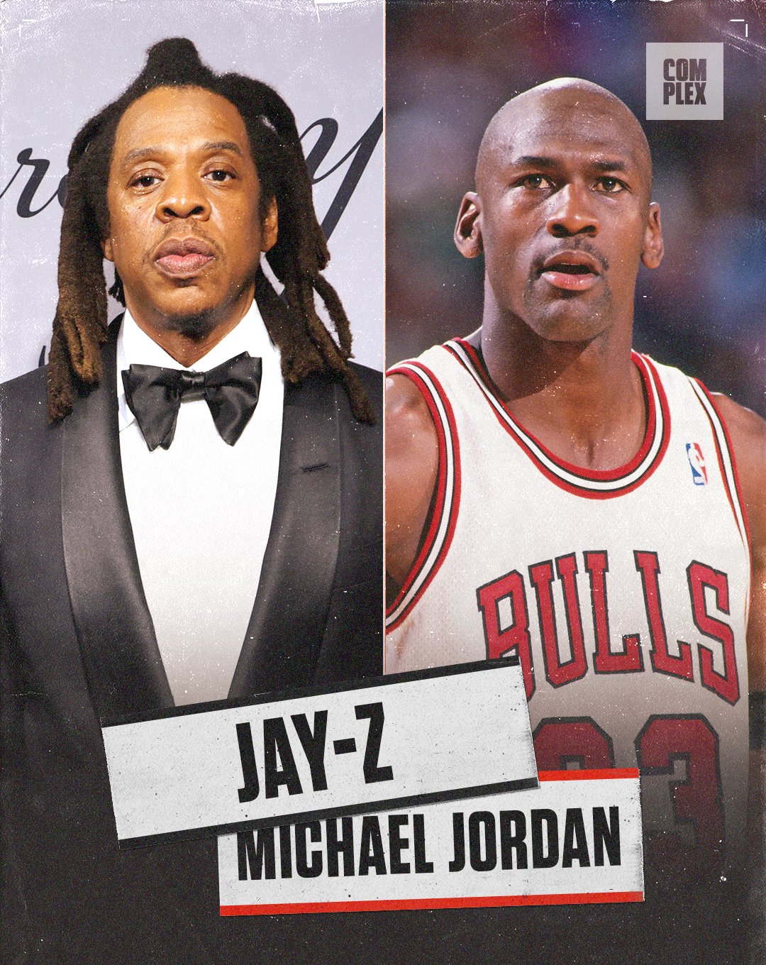 Complex Sports on X Michael Jordan Jay Z Much like Jordan when you observe Jay Z s entire body of work you see a resume that not many if any at all can stand