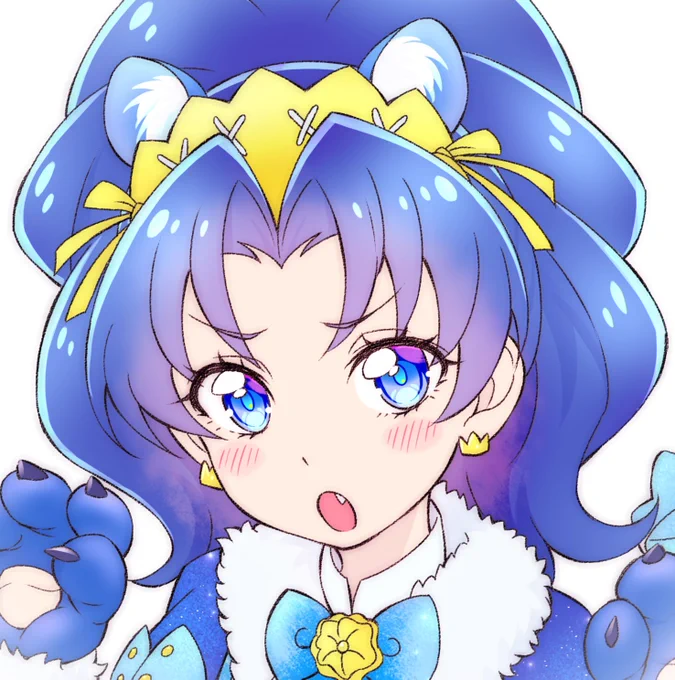 間に合わないかもだけど"ちゃんと描いてました"アピールだけでもしときますね…。 #precure #プリアラ