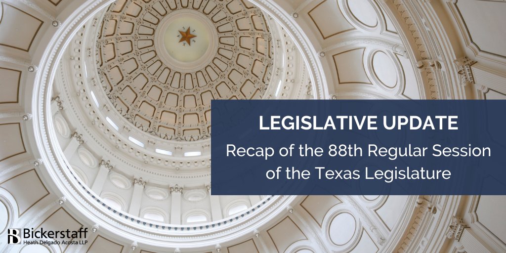 BHDA government relations attorney Claudia Russell reports on some of the key bills passed during the 88th Regular Legislative Session that will impact local governments such as cities and counties. bit.ly/47Ip99H