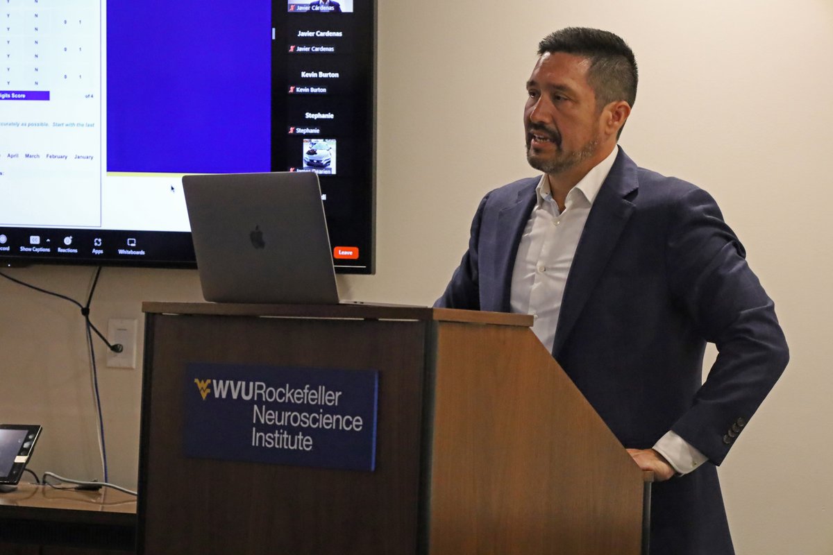 WVURNI's tweet photo. Athletic trainers from around the state attended an educational workshop today as a kickoff to the Rockefeller Concussion Network — an RNI outreach program that will provide West Virginia youth access to concussion testing.

Read more about the program: https://t.co/jVWCUiuJD3 https://t.co/NvI34pLxAd