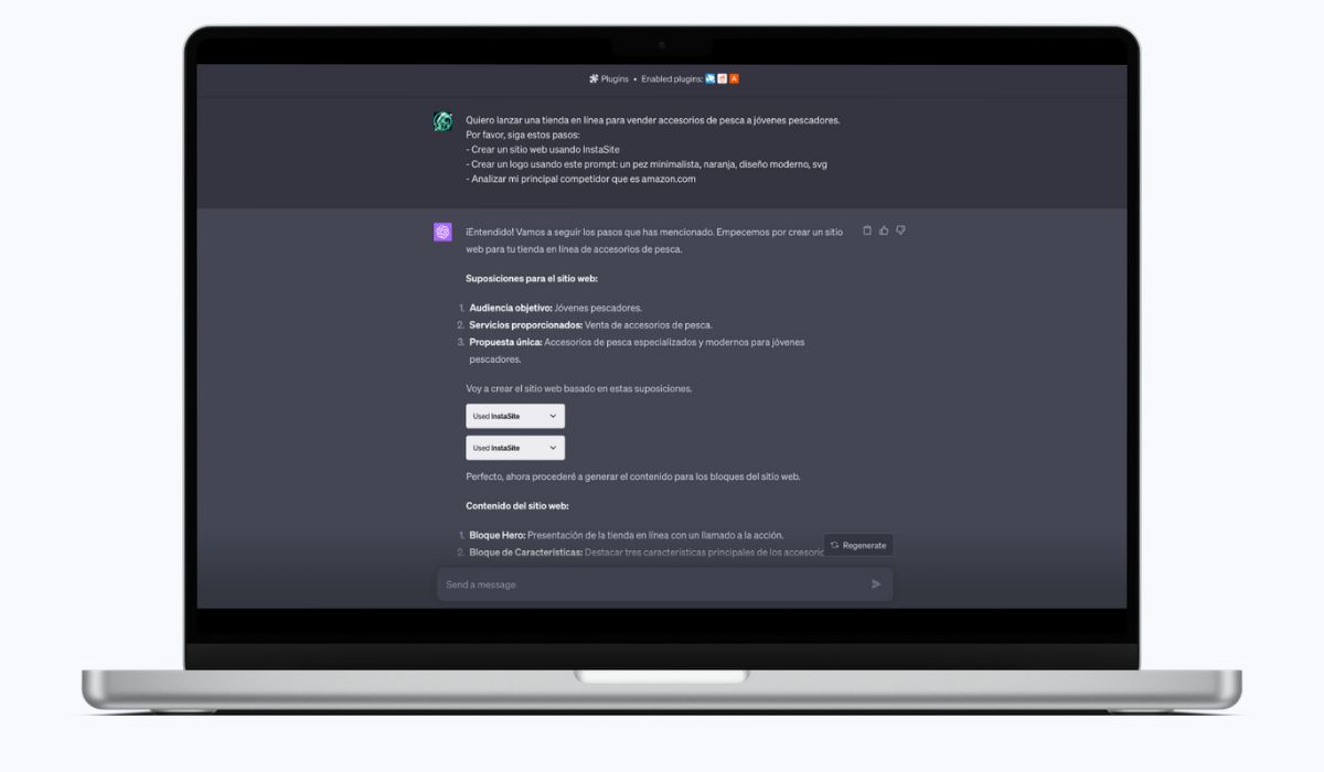 IAViajero's tweet photo. ChatGPT puede crear el 75% de su negocio.

Una startup completa con un solo prompt.

He aquí cómo hacerlo en 5 pasos: https://t.co/PQvcoENuEt