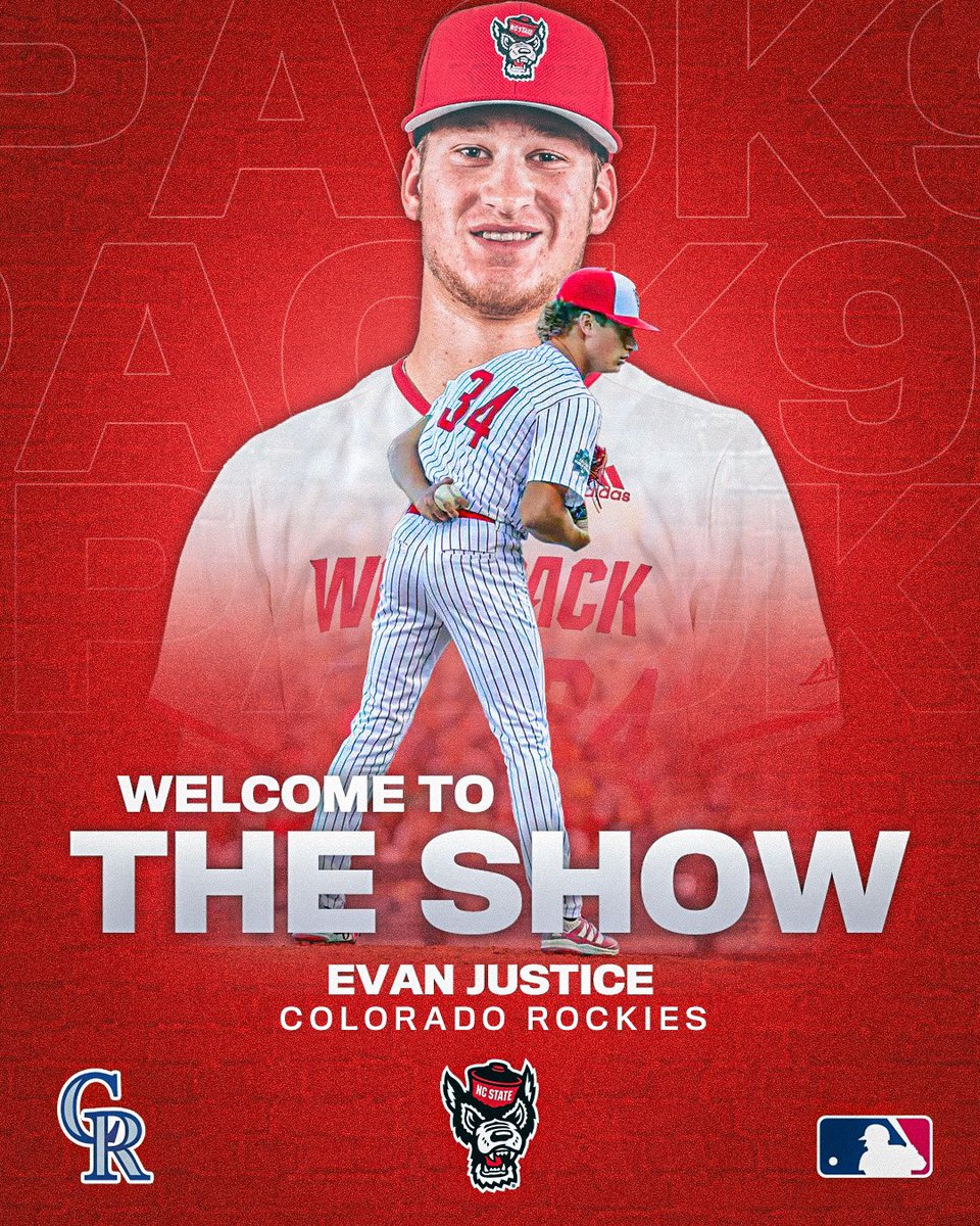 Another #PackPro to The Show!

Congrats to <a href="/evanjustice34/">Evan Justice</a> on his big league call-up by the <a href="/Rockies/">Colorado Rockies</a> 🐺