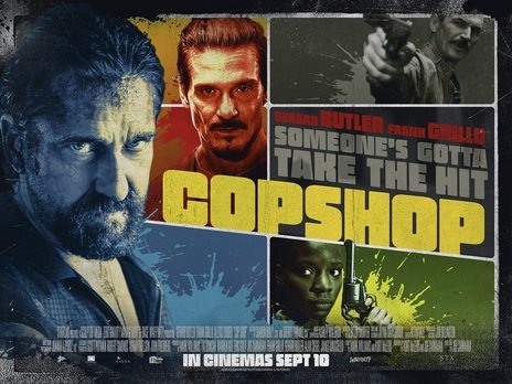 Copshop - I know I've seen this before but @AlexisLouder and @tobyhuss were flipping amazing!! 

#CopshopMovie