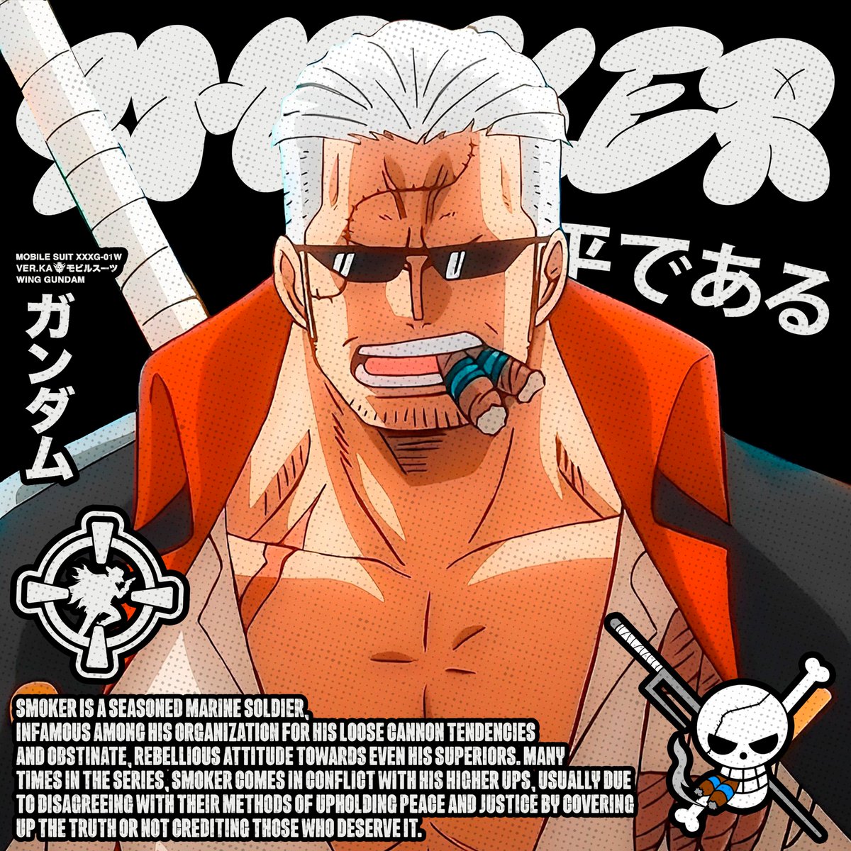 VladSert's tweet photo. Smoker
Daily Design 237
Geto
25.08.2023
#designer #design #graphicdesign #characterdesign #anime #designcommunitychallenge #animedesign #animedesigner #animeart #animeartist #artoftheday #animedesigns #onepiece #onepiecelover #onepieceart #smokeronepiece https://t.co/vmzYnbPGBf
