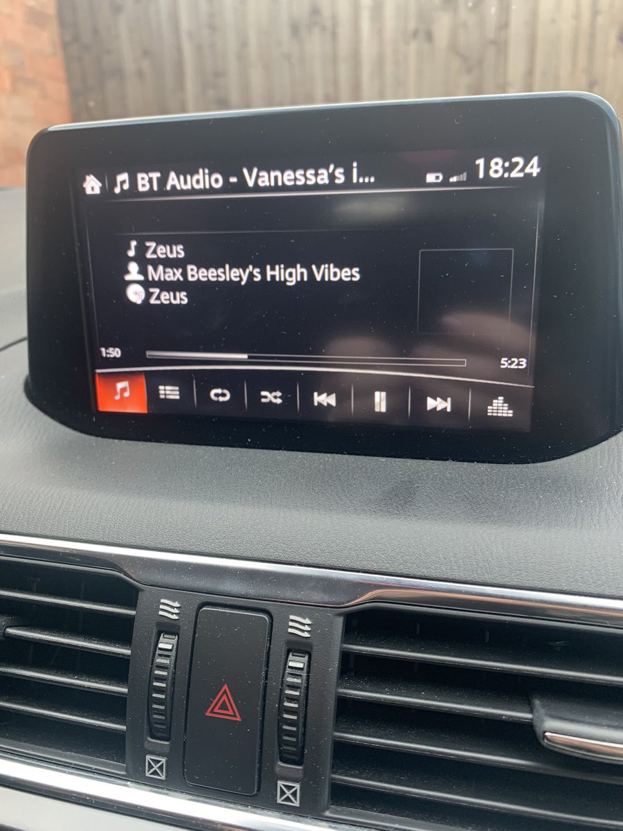 nessienoop's tweet photo. @maxbeesley7 loving the single in the car tonight  Max ! 👍 x #highvibes https://t.co/BKd77UO0uC