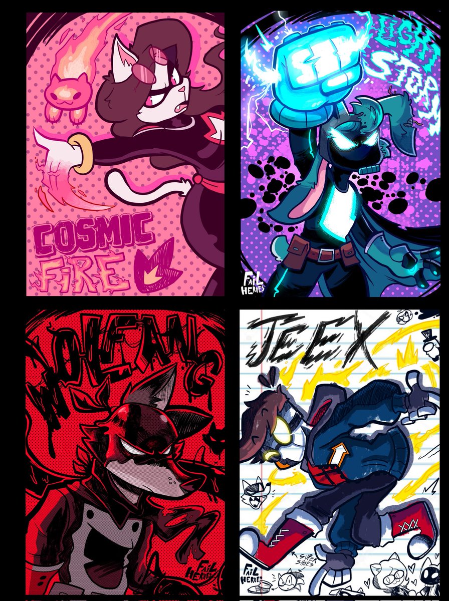 wolfang & the fail heroes tweet media