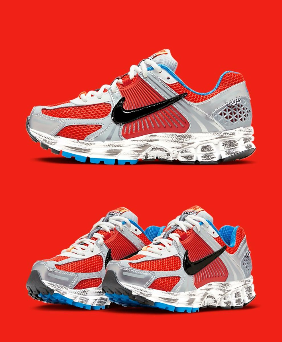 KicksFinder's tweet photo. Nike Zoom Vomero 5 “Gundam” 🤖 https://t.co/ipvcI8WxTb