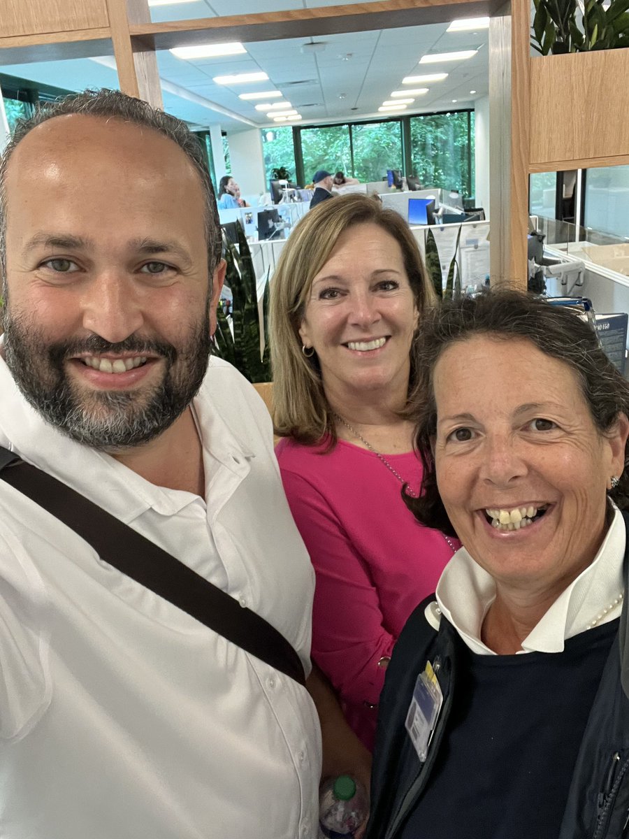 Thanks for the visit <a href="/faroukdey/">Farouk Dey</a> 👏🏼 We hope you love our new JHU DAR space in Mt. Washington as much as we do!  <a href="/JHU_Alumni/">Johns Hopkins Alumni</a> Go Hop!